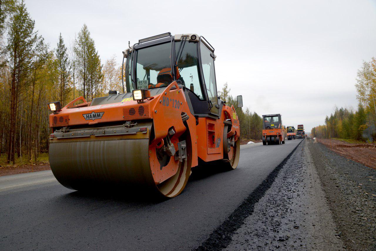 Смоленск, область, ремонт дороги, новая дорога, асфальт, каток, ремонт